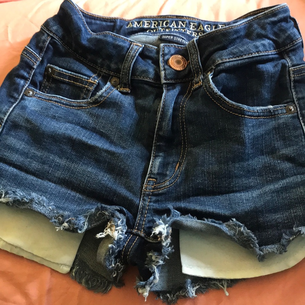 American eagle outfitters jean shorts